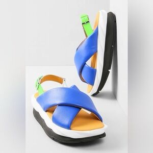 4CCCCEES Leather Mellow Slingback Sandals